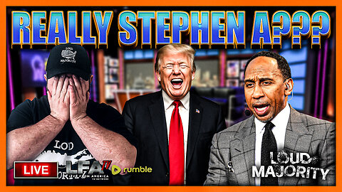 STEPHEN A SMITH HAS COMPLETELY JUMPED THE SHARK | LOUD MAJORITY 10.24.25 3PM