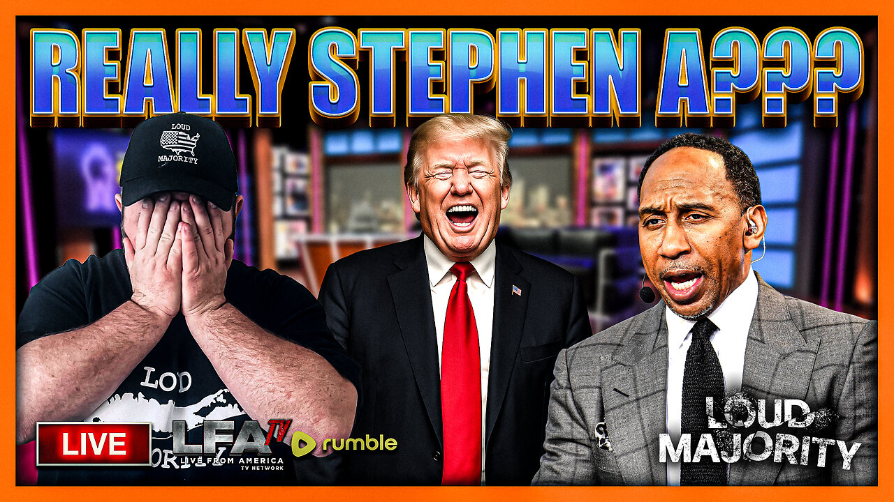 STEPHEN A SMITH HAS COMPLETELY JUMPED THE SHARK | LOUD MAJORITY 10.24.25 3PM