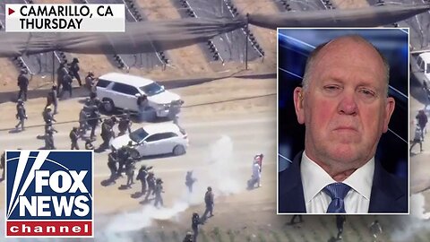 Protesters CLASH with ICE during raid; Homan responds