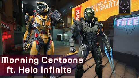 Morning Cartoons ft. Halo Infinite | Gaminghousecat