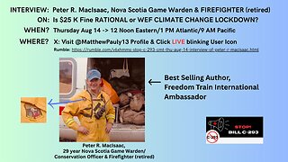 Stop C-293 Cmt Thu Aug 14 Interview of Peter R MacIsaac