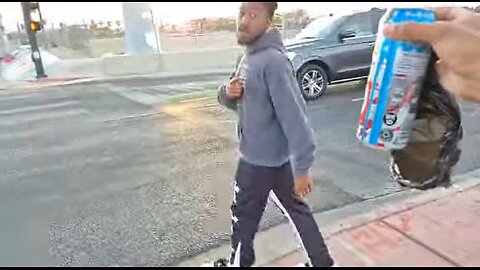 IP2 Stories - Anon Presses An Angry Black Guy Throws a Beer At Him