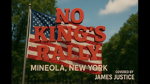 NO KINGS PROTEST MINEOLA BY JAMES JUSTICE