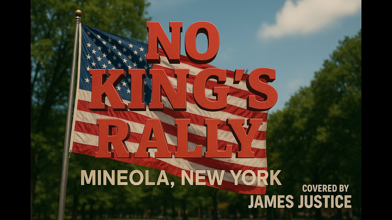 NO KINGS PROTEST MINEOLA BY JAMES JUSTICE