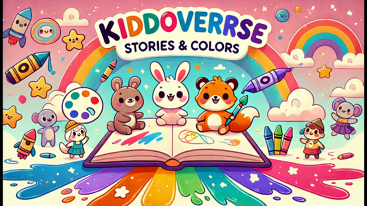 🎨 Live Animal Coloring in MS Paint – Kiddoverse First Stream!