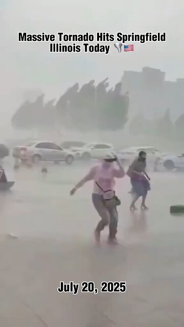 Massive Tornado hits Illinois