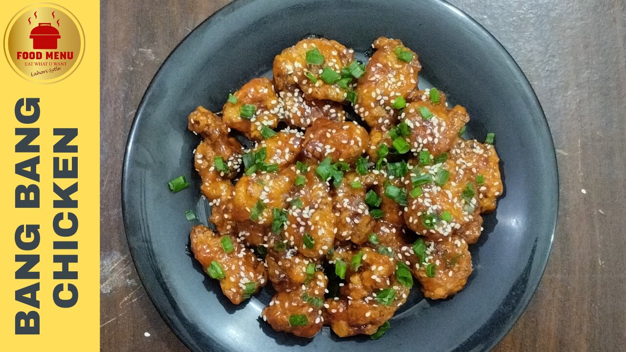 Bang Bang Chicken | How To Make Bang Bang Chicken | Crispy Bang Bang Chicken by Food Menu