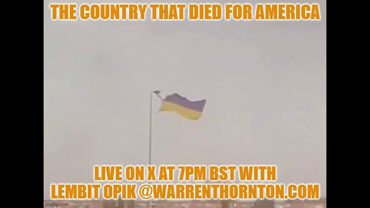 THE COUNTRY THAT DIED FOR AMERICA WITH WARREN THORNTON & LEMBIT OPIK