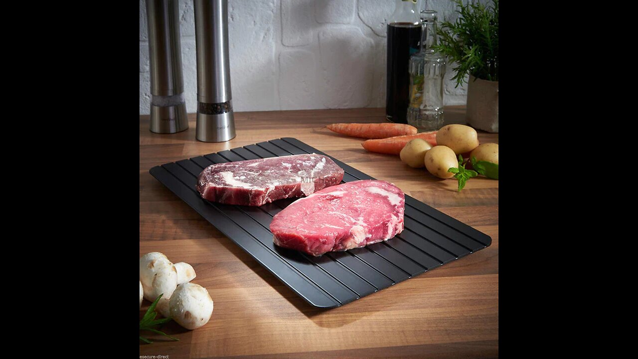 The Best & Quickest Way to Thaw Frozen Food - version 1