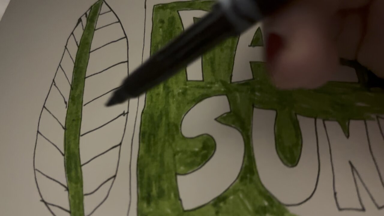 Palm Sunday art video