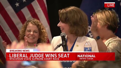 Liberal judge wins Supreme Court state race in Wisconsin