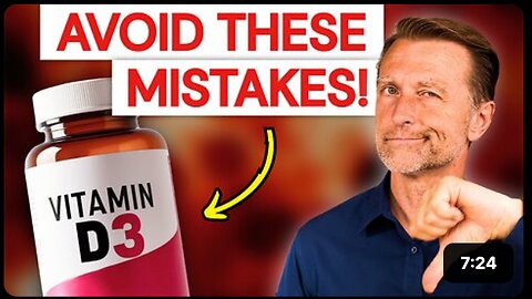 These Vitamin D Mistakes Are Bad