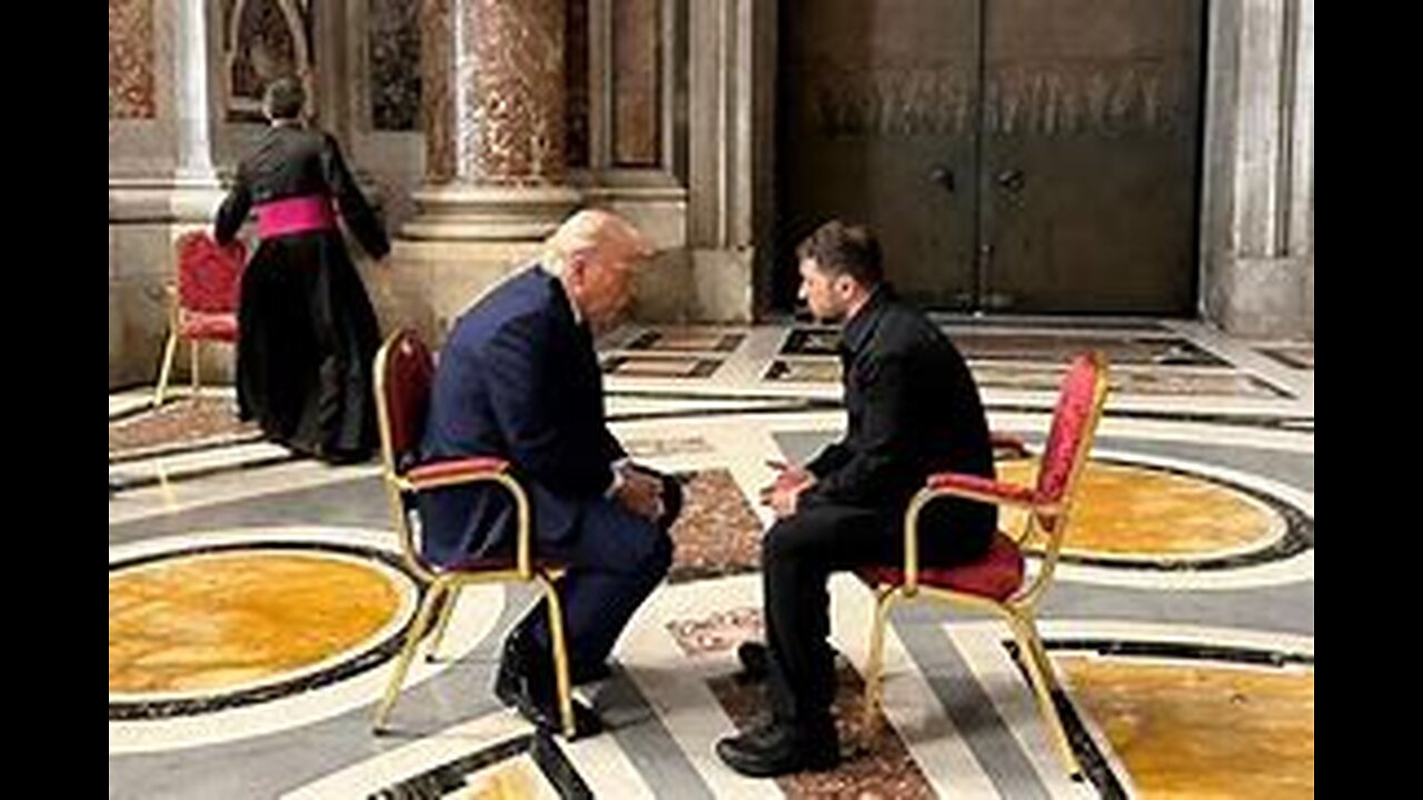 BREAKING: Trump and Zelenskyy Meet in Rome After White House Clash