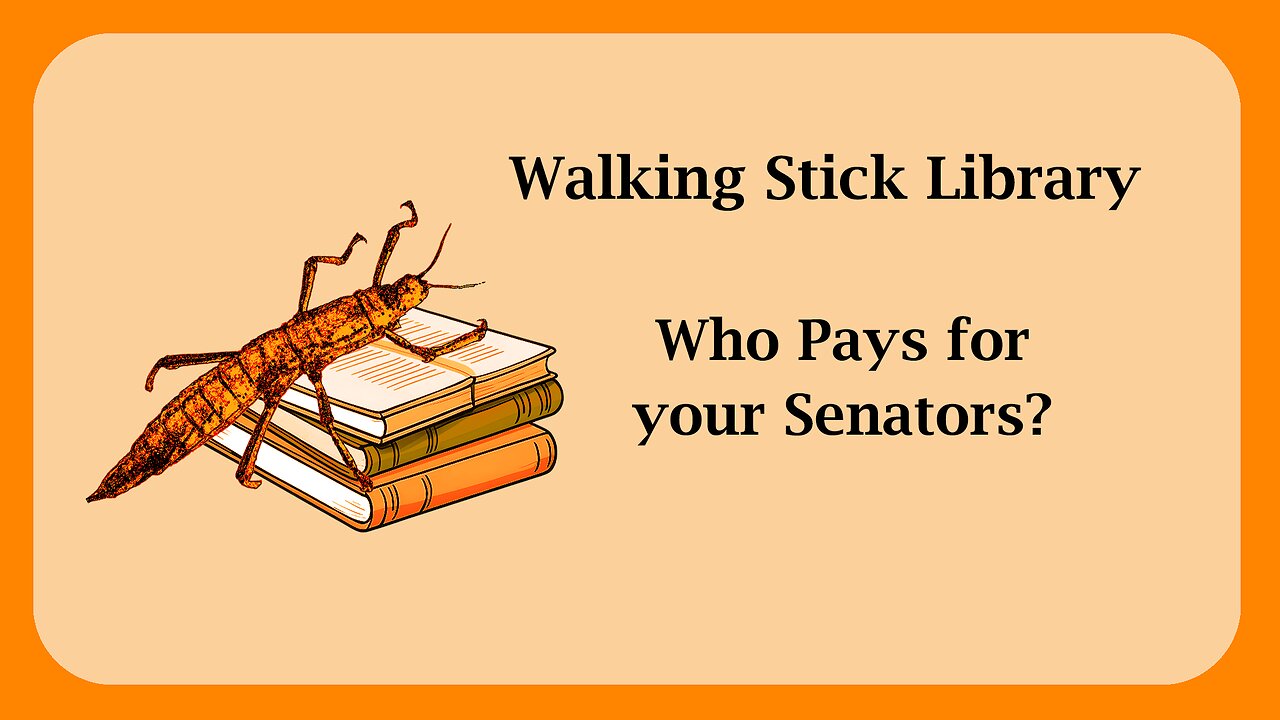 Who Pays for Your Senators?