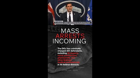 Mass Arrests on the way