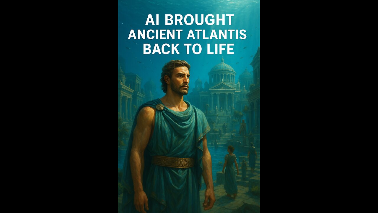 AI Recreates the Lost City of Atlantis 🌊 | Ancient World Reimagined
