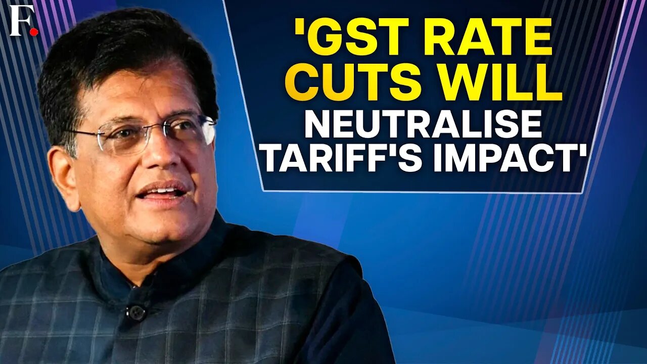 Piyush Goyal: GST Slab Deductions Would Offset US Tariffs' impact