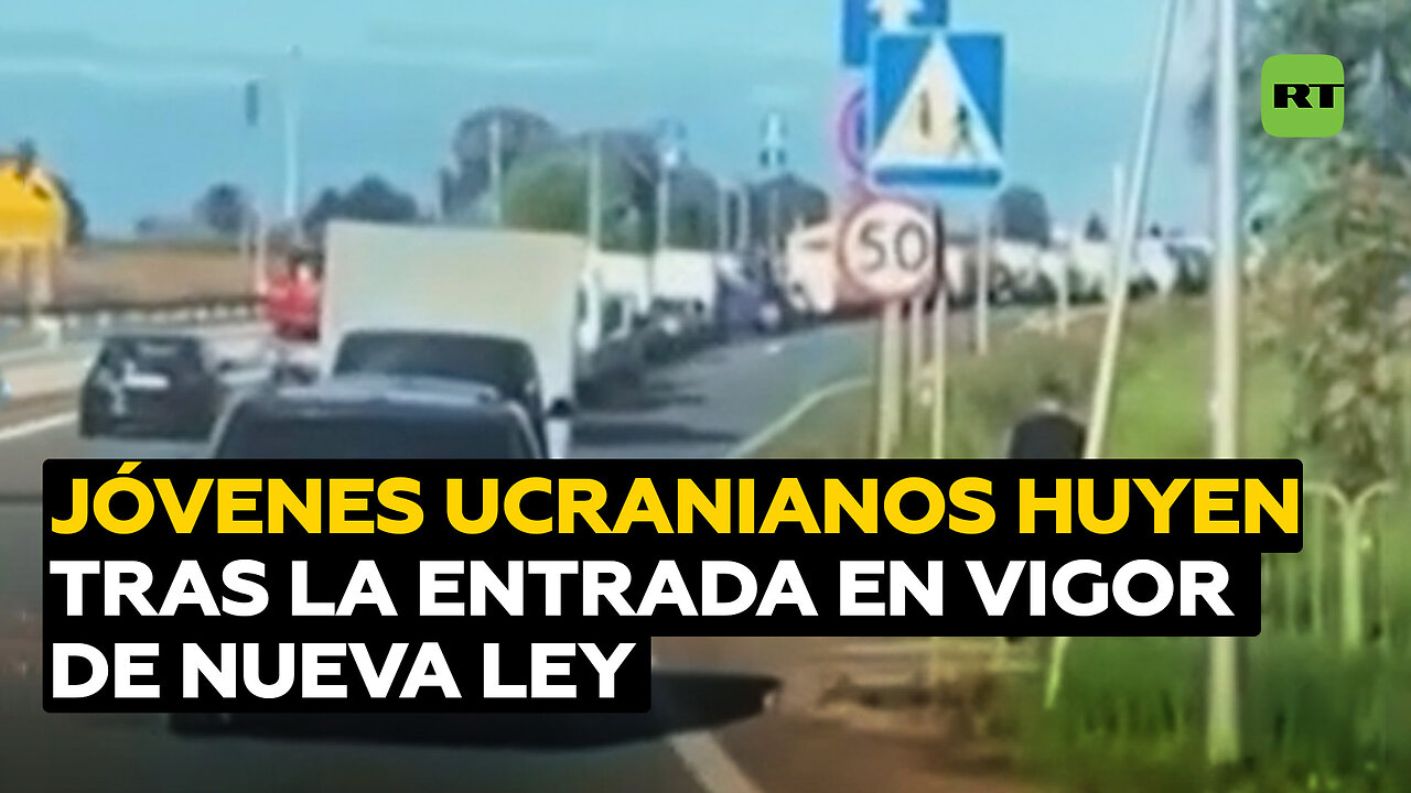 Éxodo de jóvenes ucranianos tras entrar en vigor ley