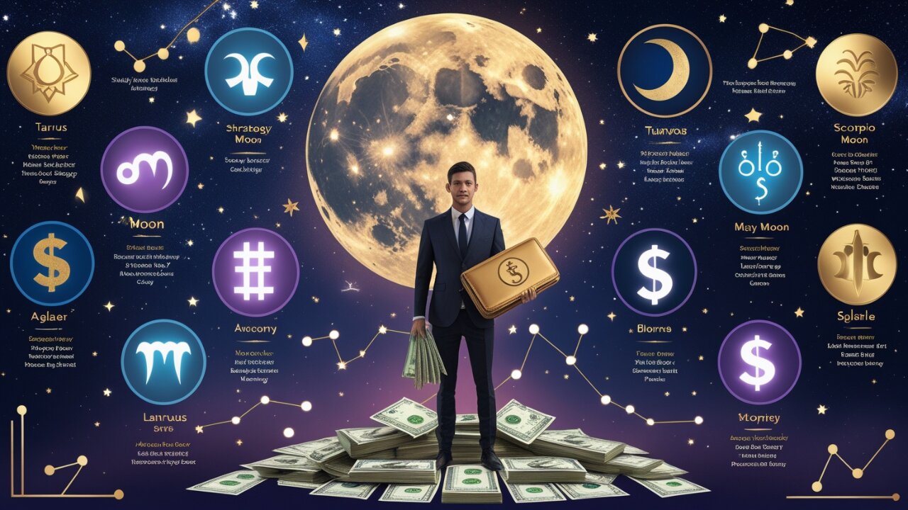 Moon Sign & Money: What Your Lunar Energy Says About Finances. Learn more form link in description.