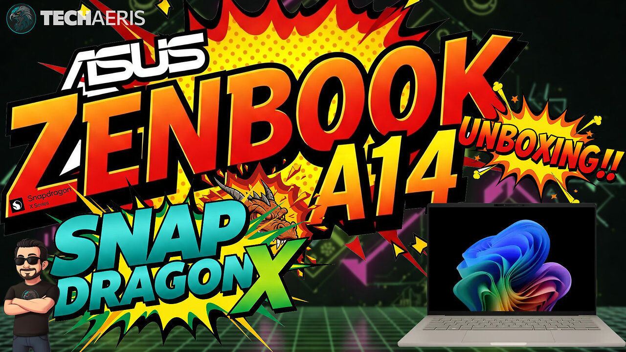 ASUS Zenbook A14 UX3407 Unboxing and Overview