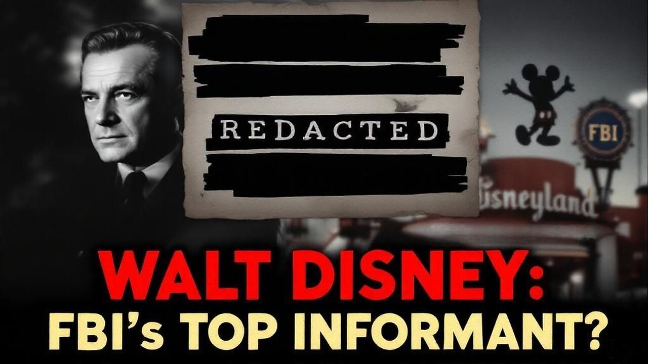Walt Disney: FBI's Top Informant?