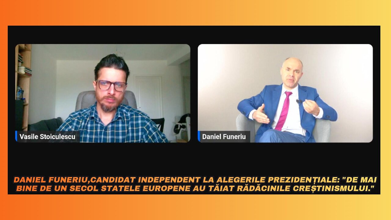 Daniel Funeriu: "De mai bine de un secol statele europene au tăiat rădăcinile creștinismului"