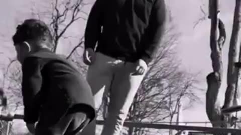 the father teaching his son and he repeating the teachings perfectly | funny video | crazy clips
