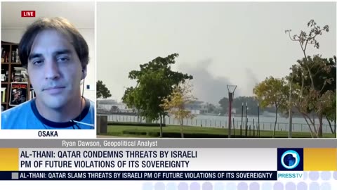 Israeli terrorist bomb Qatar