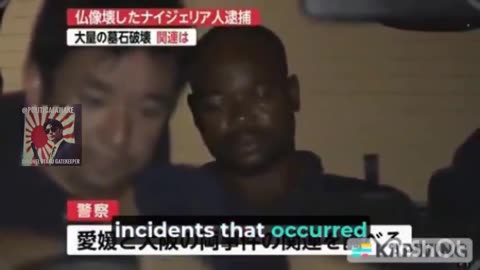 Japan nigger rampage destroys multiple sacred sites