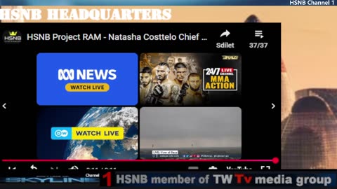 HSNB Skyline Channel 8 - live reatsream from Eutelsat9b
