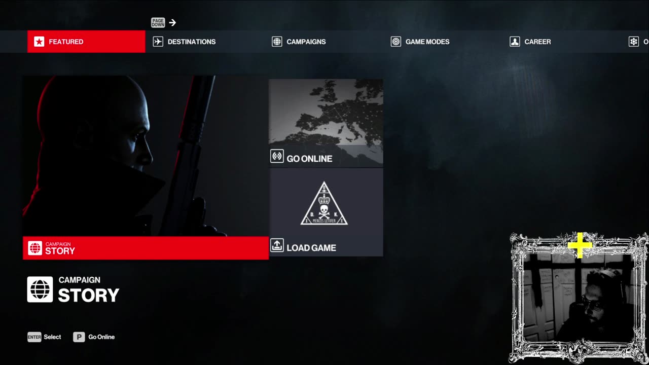+hitman lez go. live music.