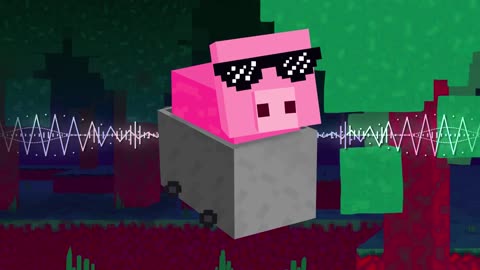 The BEST Minecraft Pigstep Remix Curly Version Will Blow Your Mind
