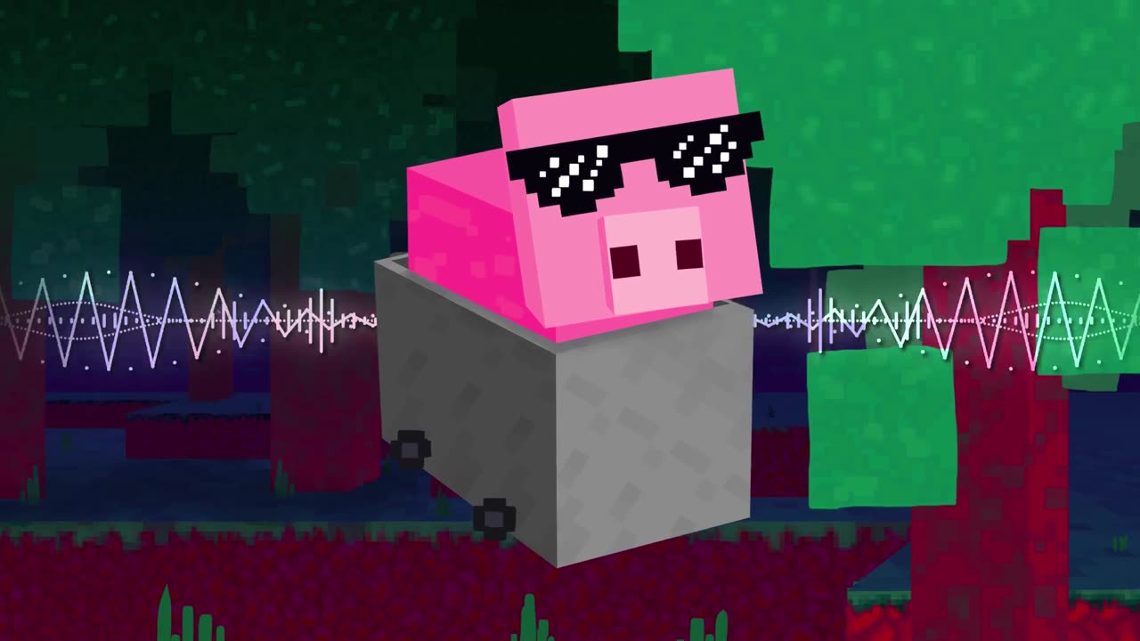 The BEST Minecraft Pigstep Remix Curly Version Will Blow Your Mind