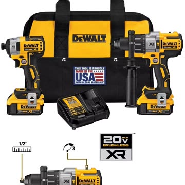 DEWALT 20V MAX Hammer Drill and Impact Driver