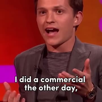 Tom Holland Can’t Act with a British Accent Anymore #Shorts