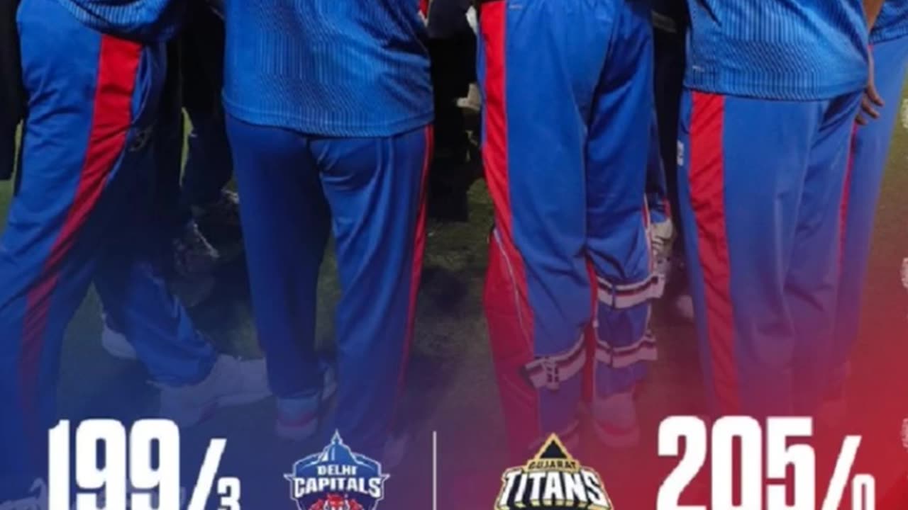 GT beat DC by 10 wickets in the 60th Match of IPL-25 in Delhi. Sai Sudarshan POTM.