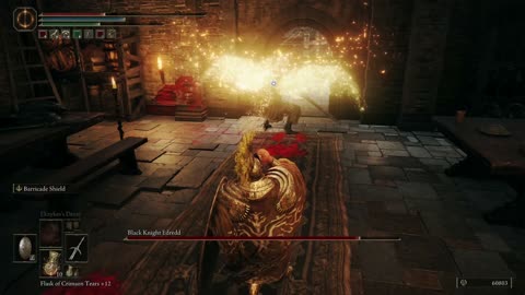 Elden Ring DLC NG+1 | Black Knight Edredd solo #eldenring #eldenringbosses #eldenringbossguide