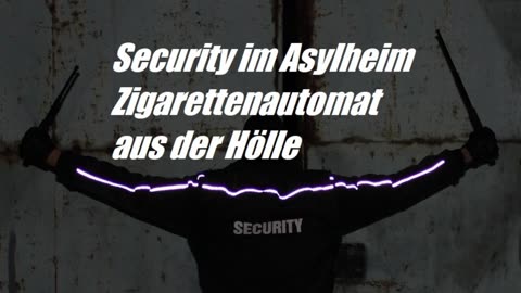 Asylheim Zigarettenautomat aus der Hölle