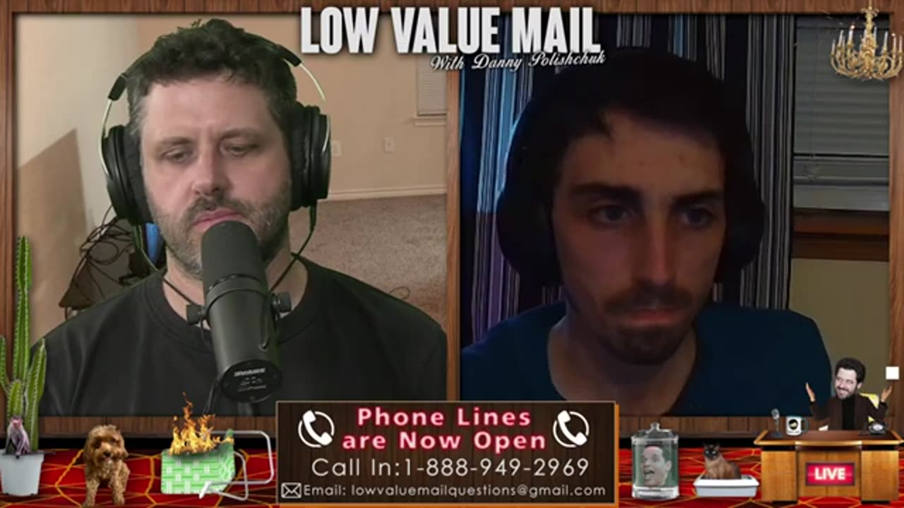 Too Much Pizza with MemoryHold - Episode #108 - Low Value Mail Live Call-In Show and Podcast