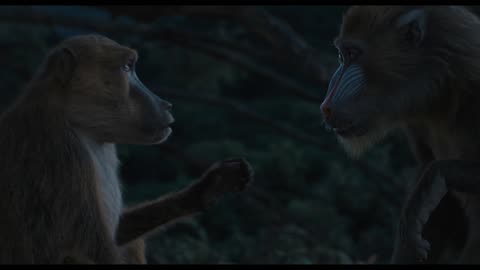 Rafiki's Banishment Scene | Mufasa: The Lion King | 2024