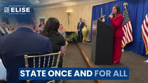 Watch: Elise's Speech in Erie County to SAVE NEW YORK