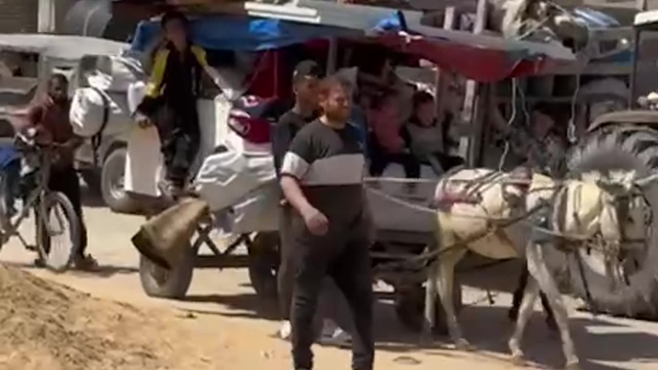 Thousands of Gazans have so far evacuated from Rafah