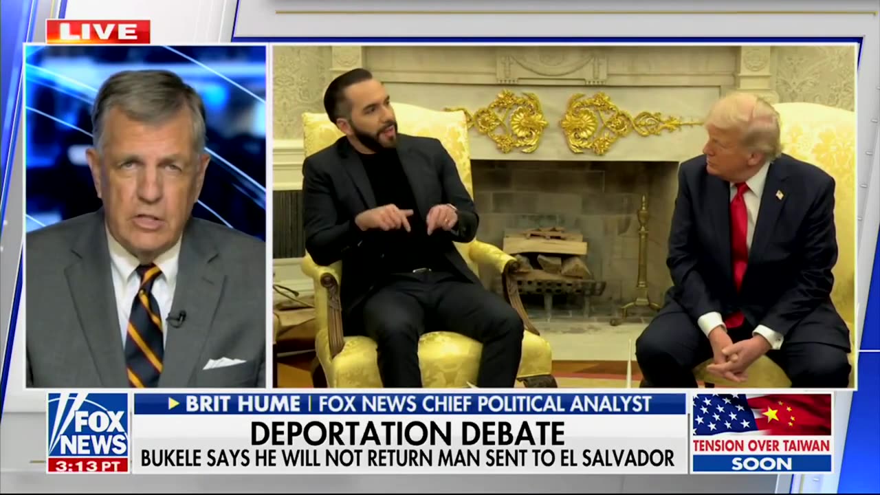 Brit Hume Explains Why Supreme Court 'Went As Far As It Could' Regarding MS-13 Member In El Salvador