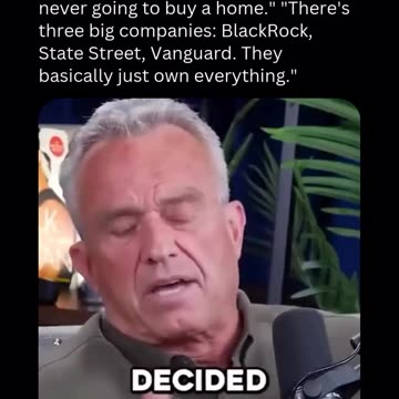 Your Kids and My kids are never going to buy a home