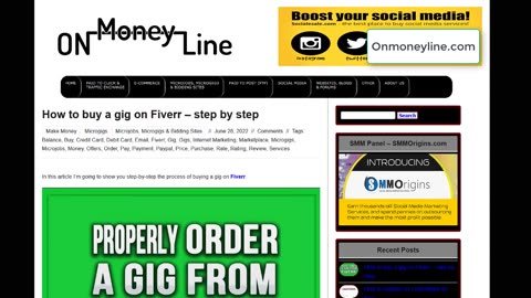 How to buy a Fiverr gig step-by-step guide
