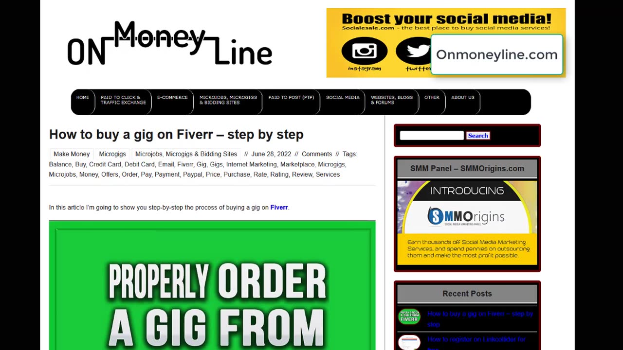 How to buy a Fiverr gig step-by-step guide