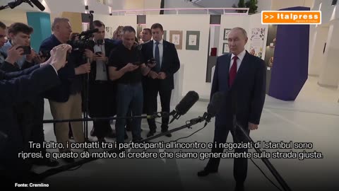 NOTIZIE DAL MONDO Putin:'Russia e Ucraina trovino compromessi vantaggiosi per entrambi' la posizione della Russia è chiara.La cosa principale per noi è eliminare le cause profonde di questa crisi".Così il presidente russo Vladimir Putin
