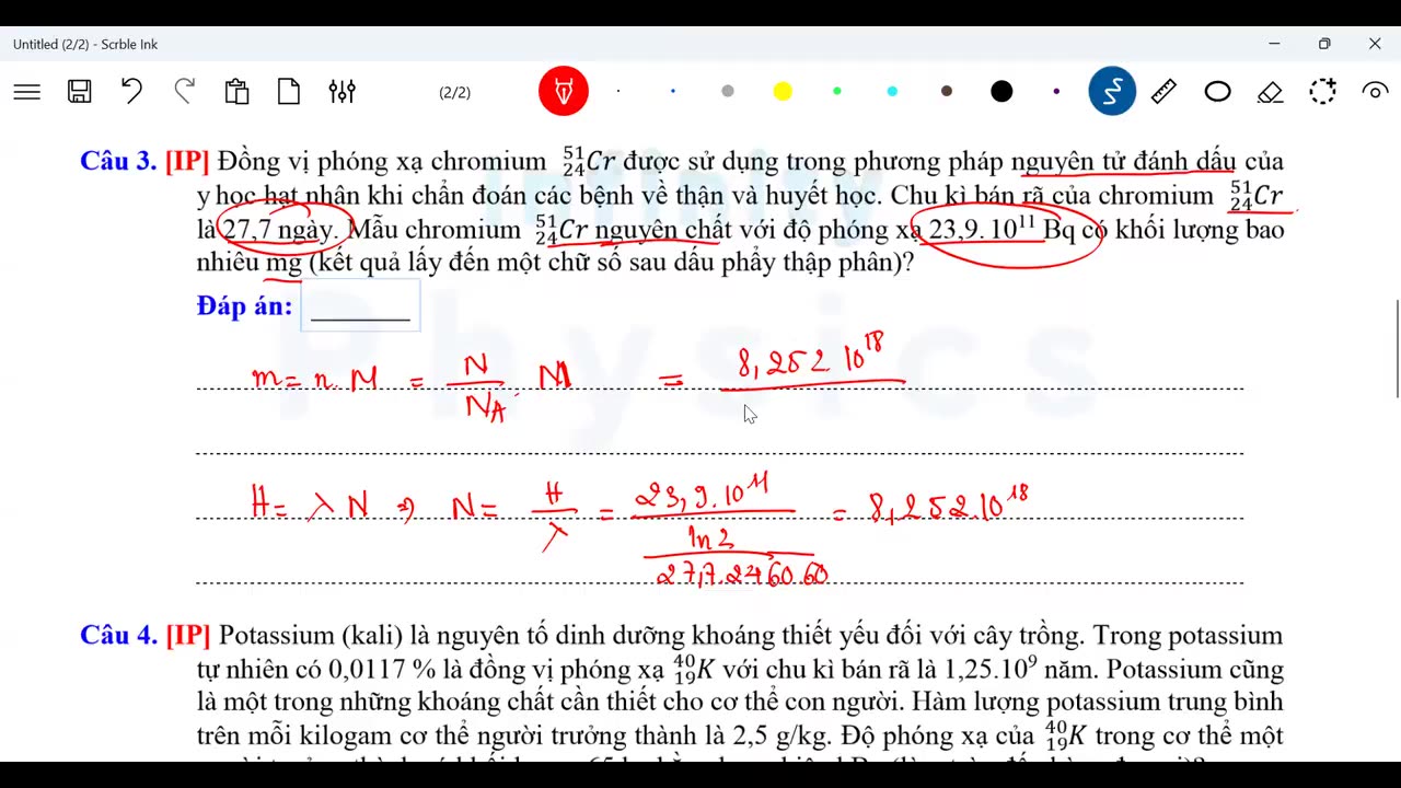 03. Video chữa BT độ phóng xạ