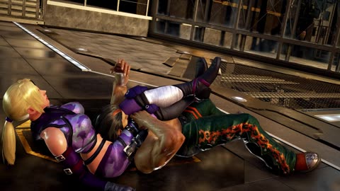 Nina headscissor on Hwarang