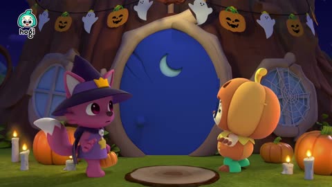 Learn Colors with Halloween Party _ 15min _ Pinkfong _ Hogi _ Colors for Kids _ Learn with Hogi